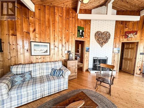 11 Richepaume St, Grand-Barachois, NB - Indoor With Fireplace