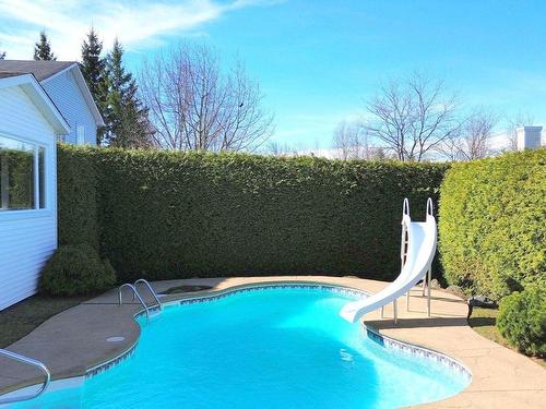 Pool - 777 Rue Poitras, Magog, QC - Outdoor With In Ground Pool With Backyard