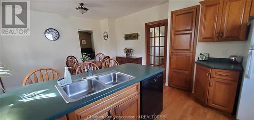 572 Hughes Street, Dresden, ON - Indoor Photo Showing Kitchen With Double Sink