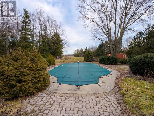 9090 Canard Drive, Lasalle, ON - Outdoor With In Ground Pool With Backyard