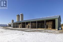 140' x 60' hay shed - 