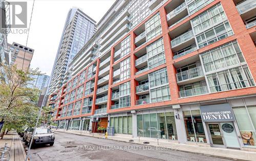 1112 - 21 Nelson Street, Toronto, ON - Outdoor With Balcony With Facade