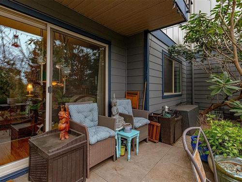 101-2427 Amherst Ave, Sidney, BC - Outdoor With Deck Patio Veranda With Exterior