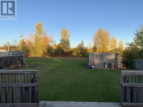 5112 42 Street, Fort Nelson, BC - Outdoor With Backyard