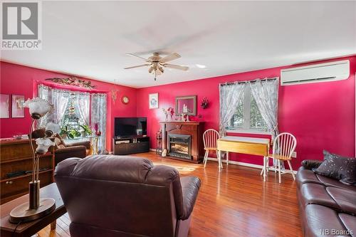 1798 865 Route, Hillsdale, NB - Indoor Photo Showing Living Room With Fireplace