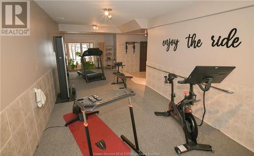 1631 Route 105, Mactaquac, NB - Indoor Photo Showing Gym Room