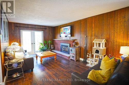 366 Jelly St S, Shelburne, ON - Indoor Photo Showing Living Room With Fireplace