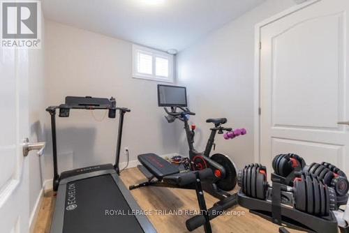 1428 Coronation Dr, London, ON - Indoor Photo Showing Gym Room