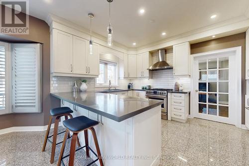 115 Golden Tulip Crescent, Markham, ON - Indoor Photo Showing Kitchen With Upgraded Kitchen