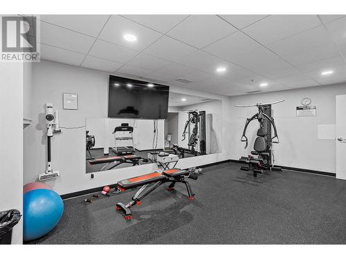 2301 Carrington Road Unit# 203, West Kelowna, BC - Indoor Photo Showing Gym Room
