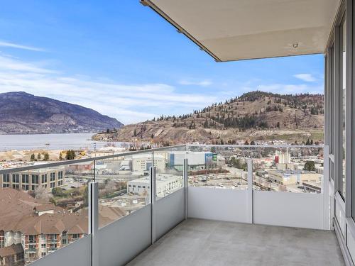 1506-1181 Sunset Drive, Kelowna, BC - Outdoor With View