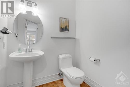 Main Powder room - 121 Solera Circle, Ottawa, ON - Indoor Photo Showing Bathroom