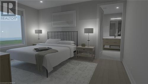 Principal Bedroom & Ensuite - 20 Kenreta Drive, North Bay, ON - Indoor Photo Showing Bedroom
