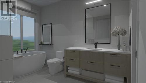 Principal bedroom Ensuite Bath - rendering - 20 Kenreta Drive, North Bay, ON - Indoor Photo Showing Bathroom