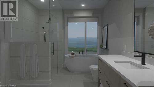 Principal Ensuite Bath -rendering - 20 Kenreta Drive, North Bay, ON - Indoor Photo Showing Bathroom