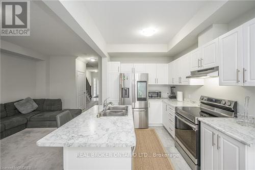 #53 -520 Grey St, Brantford, ON - Indoor Photo Showing Kitchen With Double Sink With Upgraded Kitchen