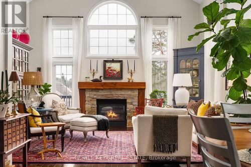 12 Stormont Crt, Bracebridge, ON - Indoor Photo Showing Other Room With Fireplace