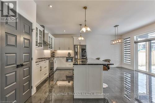 2428 Black Rail Terr, London, ON - Indoor Photo Showing Kitchen With Upgraded Kitchen