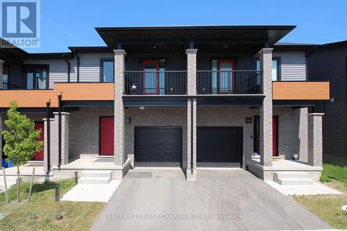 #42 -1820 Canvas Way, London, ON - Outdoor With Balcony With Facade