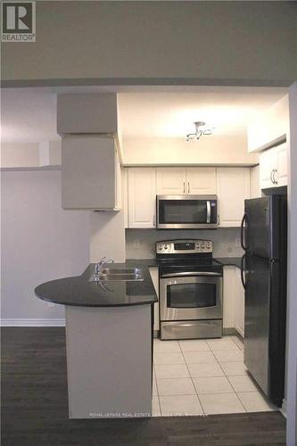 #1103 -4090 Living Arts Dr, Mississauga, ON - Indoor Photo Showing Kitchen With Double Sink