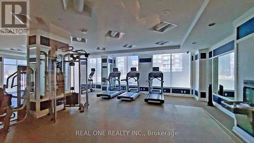 #2009 -15 Water Walk Dr, Markham, ON - Indoor Photo Showing Gym Room