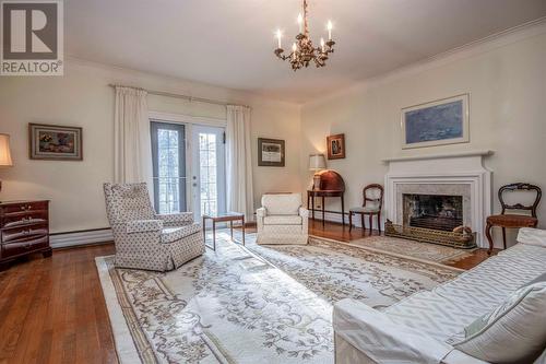 9 Winter Avenue, St. John'S, NL - Indoor Photo Showing Living Room With Fireplace