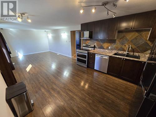 3973 Hagen Street, Terrace, BC - Indoor Photo Showing Kitchen With Double Sink