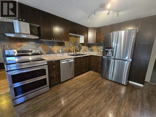 3973 Hagen Street, Terrace, BC - Indoor Photo Showing Kitchen With Upgraded Kitchen