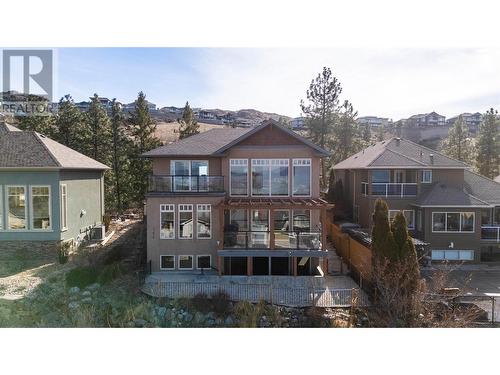 755 South Crest Drive, Kelowna, BC - Outdoor With Balcony With Deck Patio Veranda With Facade