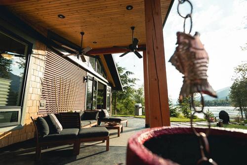 179 Kootenay Lake Road, Procter, BC - Outdoor With Deck Patio Veranda With Exterior