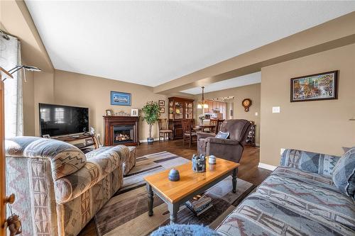 1336 Upper Sherman Avenue|Unit #21, Hamilton, ON - Indoor Photo Showing Living Room With Fireplace