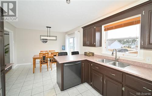 18 Mockler Street, Oromocto West, NB - Indoor Photo Showing Kitchen With Double Sink