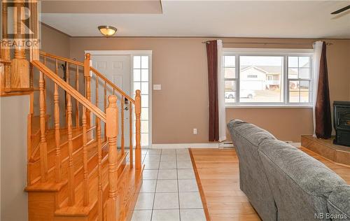18 Mockler Street, Oromocto West, NB - Indoor Photo Showing Other Room With Fireplace