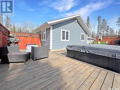 8 Andrews Avenue, Candle Lake, SK - Outdoor With Deck Patio Veranda With Exterior