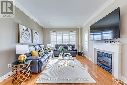 2711 North Ridge Tr, Oakville, ON - Indoor Photo Showing Living Room With Fireplace