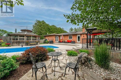 6954 Fife Rd, Guelph/Eramosa, ON - Outdoor With In Ground Pool With Deck Patio Veranda