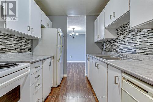 #205 -1590 Ernest Ave, London, ON - Indoor Photo Showing Kitchen With Double Sink