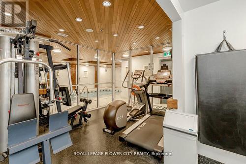 #709 -50 Old Mill Rd N, Oakville, ON - Indoor Photo Showing Gym Room