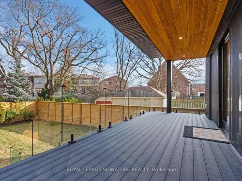 263 Blantyre Ave, Toronto, ON - Outdoor With Deck Patio Veranda With Exterior