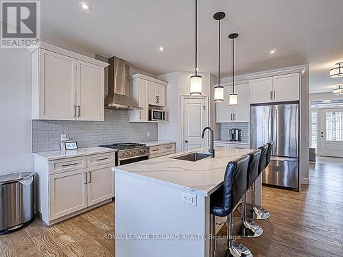 51 Thames Springs Cres, Zorra, ON - Indoor Photo Showing Kitchen With Upgraded Kitchen