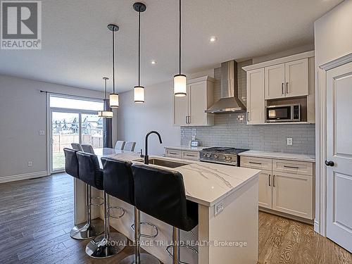 51 Thames Springs Cres, Zorra, ON - Indoor Photo Showing Kitchen With Double Sink With Upgraded Kitchen