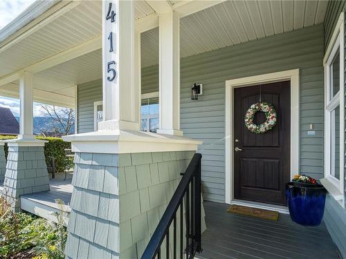 415 Poets Trail Dr, Nanaimo, BC - Outdoor With Deck Patio Veranda With Exterior