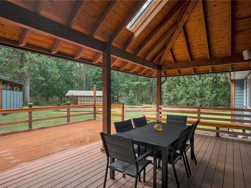 1509 Schooner Rd, Quadra Island, BC - Outdoor With Deck Patio Veranda With Exterior