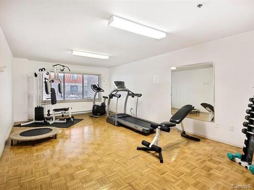 Exercise room - 408-1500 Rue Palerme, Brossard, QC - Indoor Photo Showing Gym Room