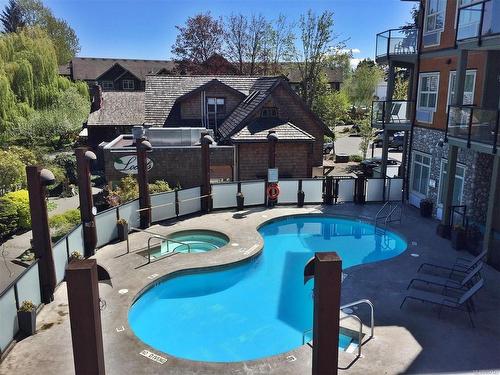 305C-1800 Riverside Lane, Courtenay, BC - Outdoor With In Ground Pool With Deck Patio Veranda