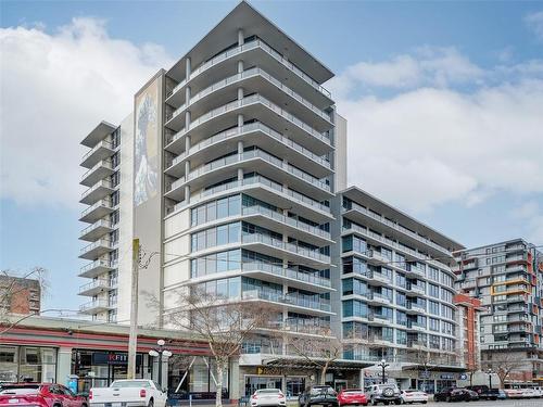 506-845 Yates St, Victoria, BC - Outdoor With Balcony With Facade