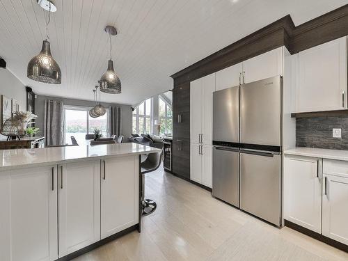 Cuisine - 117 Ch. Coutu, Saint-Donat, QC - Indoor Photo Showing Kitchen With Upgraded Kitchen