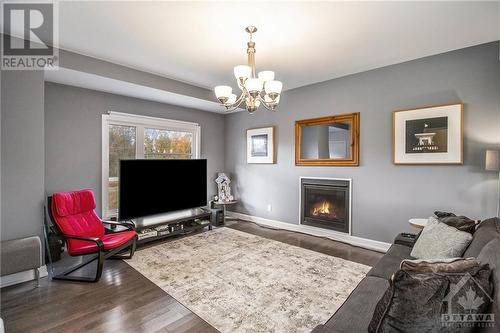 1160 Rosedale Road S, Montague, ON - Indoor Photo Showing Living Room With Fireplace