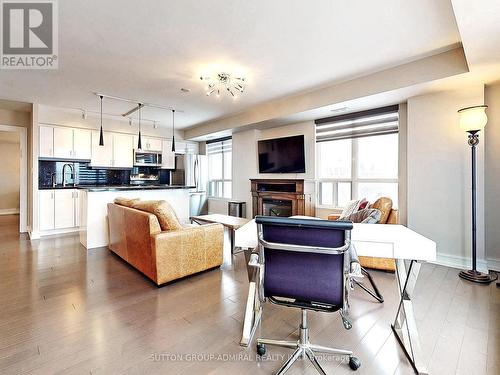 #Ph #803 -801 Sheppard Ave W, Toronto, ON - Indoor Photo Showing Living Room With Fireplace
