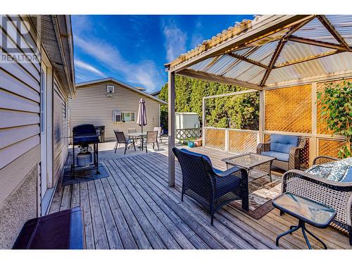 2703 39 Avenue, Vernon, BC - Outdoor With Deck Patio Veranda With Exterior